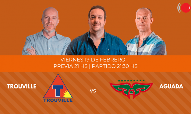 Trouville contra Aguada por las finales de la Liga Uruguaya de Basketball