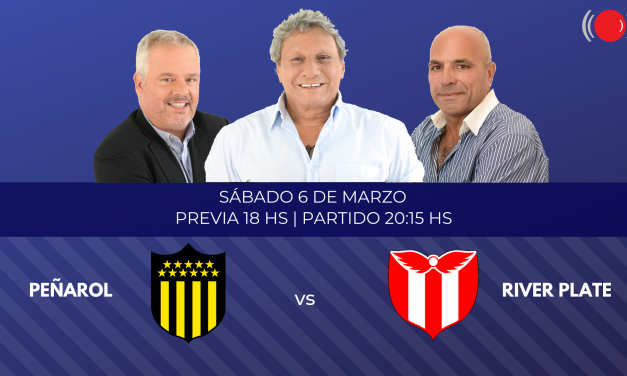 Peñarol se enfrenta a River Plate por la fecha 11 del Torneo Clausura