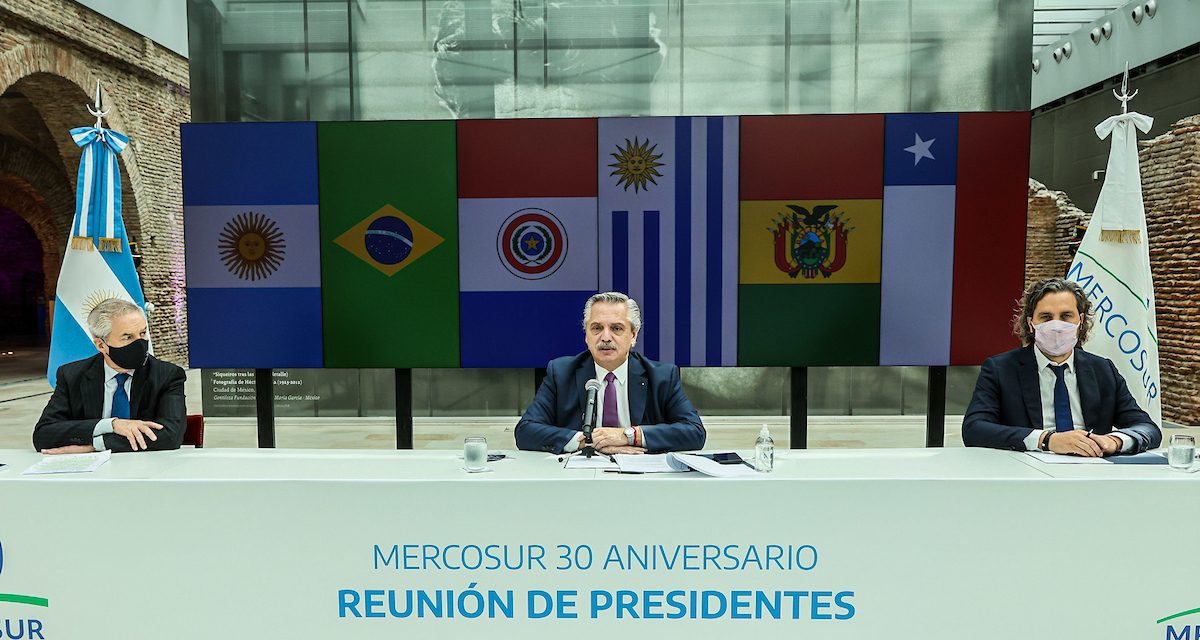 El jueves se reunirán por Zoom los presidentes del Mercosur, no se prevén cambios en la flexibilización