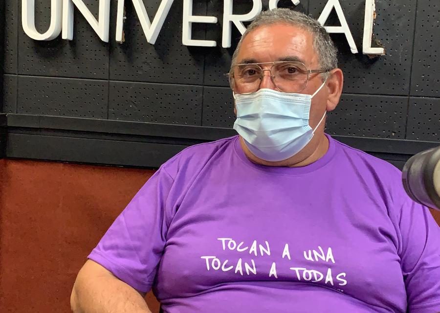 Darío Onrrubio, padre de víctima de violencia de género en 2019