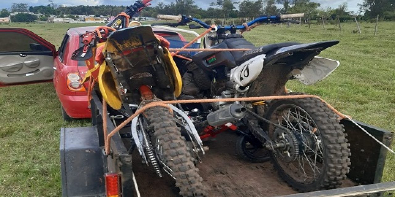 Paysandú: disolvieron aglomeración de 80 personas en carrera de motocross clandestina