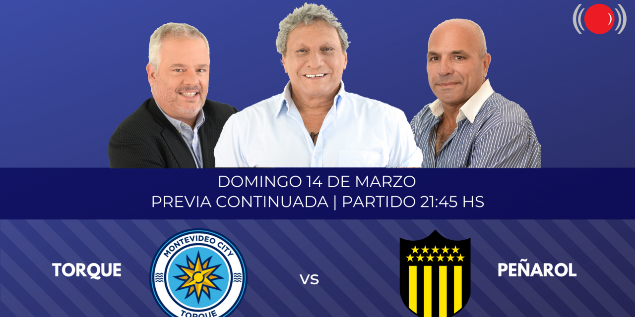 Montevideo City Torque contra Peñarol por la fecha 12 del Torneo Clausura