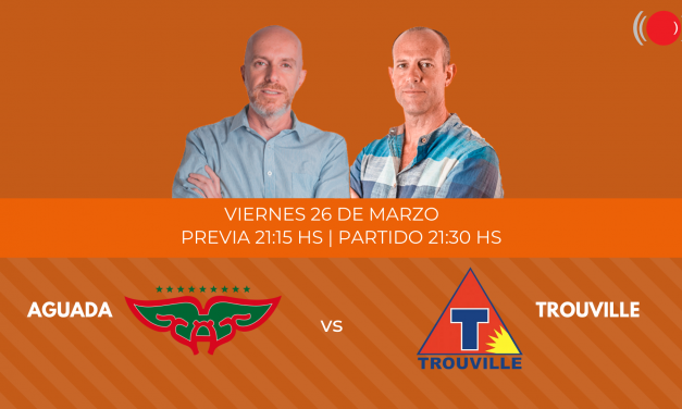 Aguada contra Trouville por la Liga Uruguaya de Básquetbol