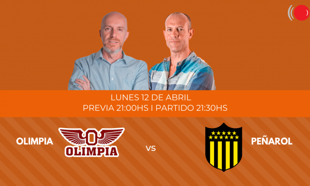Olimpia y Peñarol se enfrentan este lunes