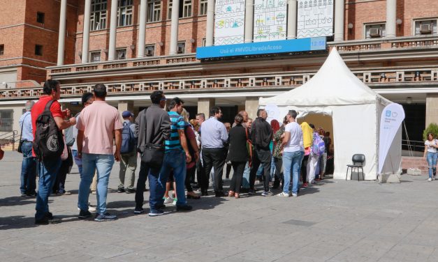La página de agenda para la vacunación contra Covid-19 se encuentra caída por el momento