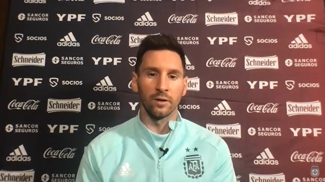 Messi sueña con conseguir un título con Argentina