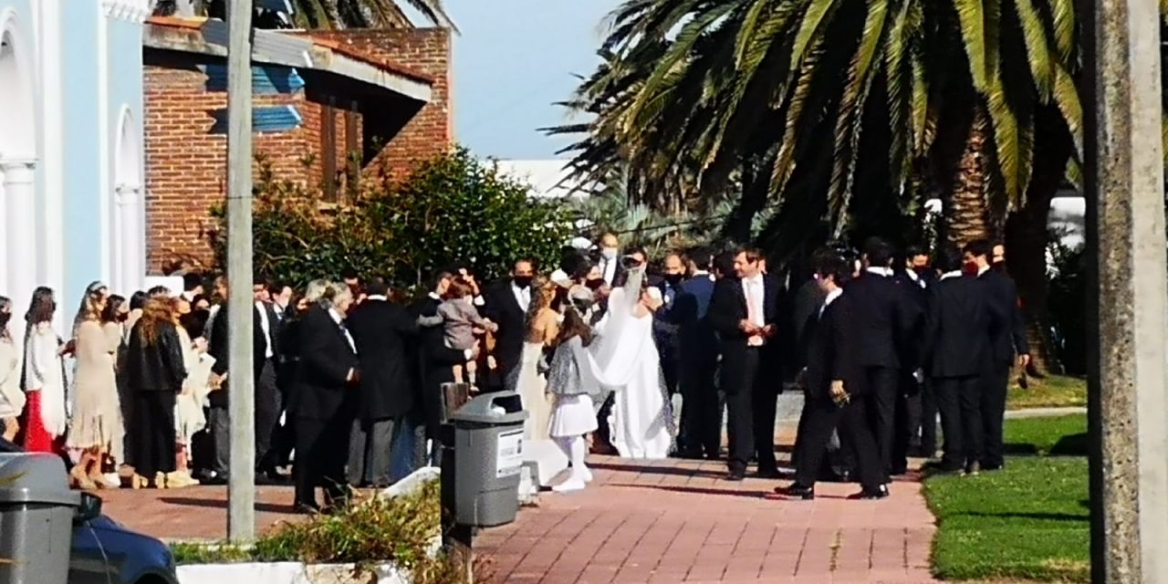 Iglesia de Punta del Este fue notificada por casamiento que rompía con los protocolos sanitarios