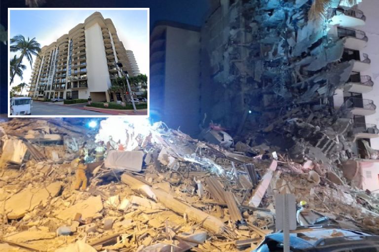Derrumbe parcial de un edificio en Miami: Al menos 2 uruguayos afectados