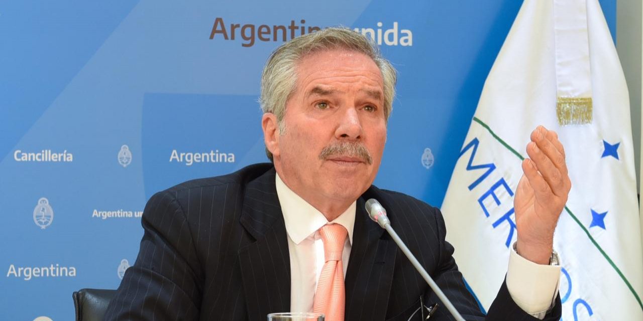 Canciller argentino dijo que su país con el Mercosur actúa “como alguien que quiere preservar un matrimonio”