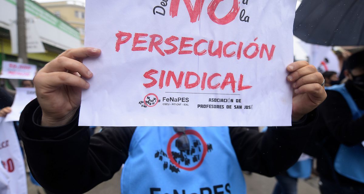 OIT dio un mes al gobierno para que se expida sobre el caso de los docentes de San José
