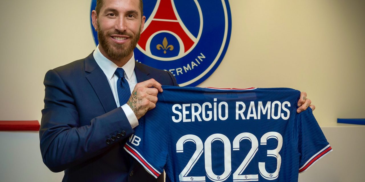 Sergio Ramos firmó con PSG