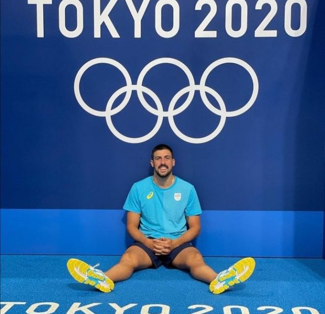 Enzo Martínez fue puesto 35 entre 73 nadadores en Juegos Olímpicos