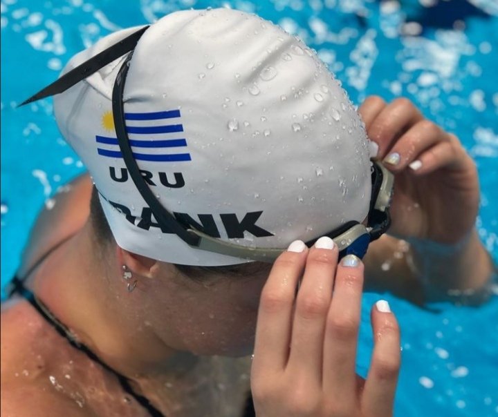 Nicole Frank tuvo un gran debut en los Juegos Olímpicos pese a no clasificar a semifinales