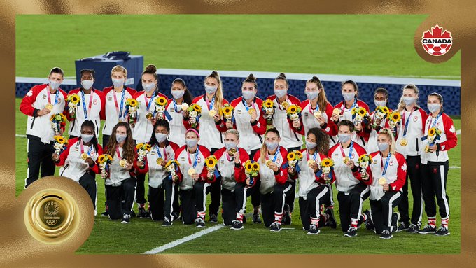 Canadá oro olímpico en fútbol femenino