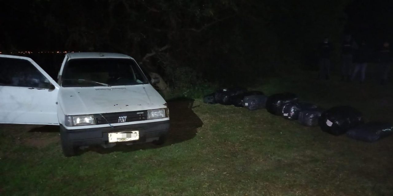 Buscan en Salto a dos personas que escaparon tras incautarles contrabando por $ 500 mil