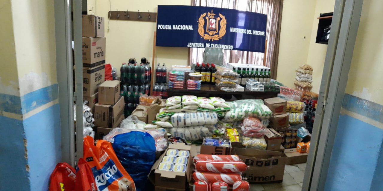 Policía incautó mercadería de contrabando en Tacuarembó