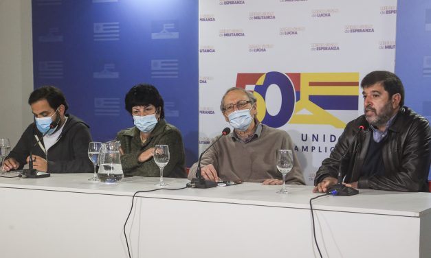 Elecciones internas del FA: candidatos aseguran que “la campaña es por el referéndum”