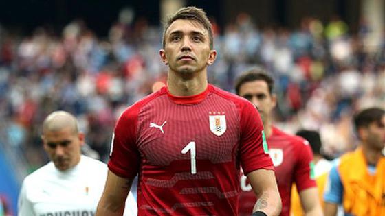 Muslera a la espera de evaluación por la sanidad celeste