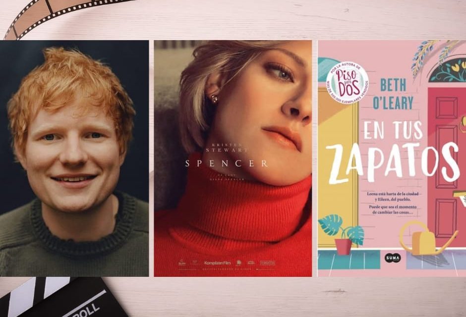 Lanzamientos: nuevo disco de Ed Sheeran, el libro «En tus zapatos» y la esperada película sobre Lady Diana «Spencer»