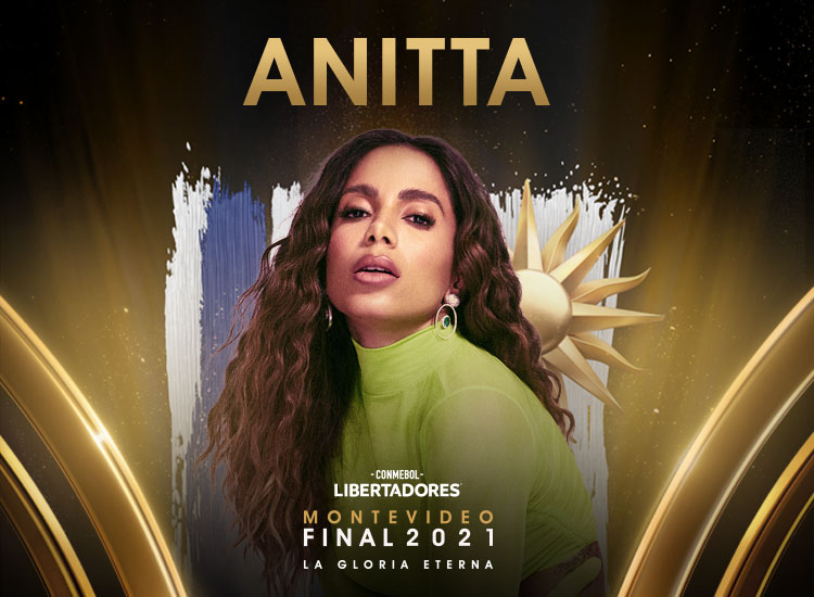 Anitta será la anfitriona musical de la final de la Libertadores