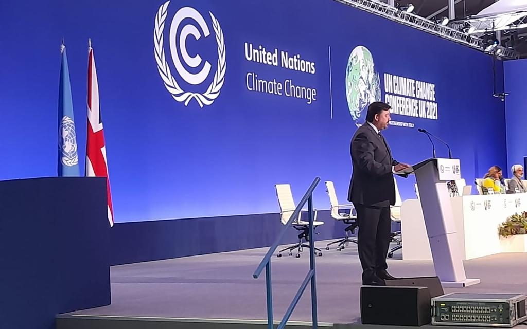 El ministro Peña reiteró en la COP 26 el compromiso de Uruguay al cuidado del medio ambiente