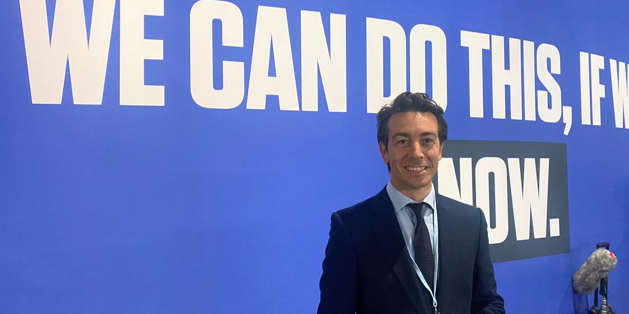 Sartori participó del COP26 en Glasgow y dijo que Uruguay «tiene que ser parte y ejemplo» para el mundo