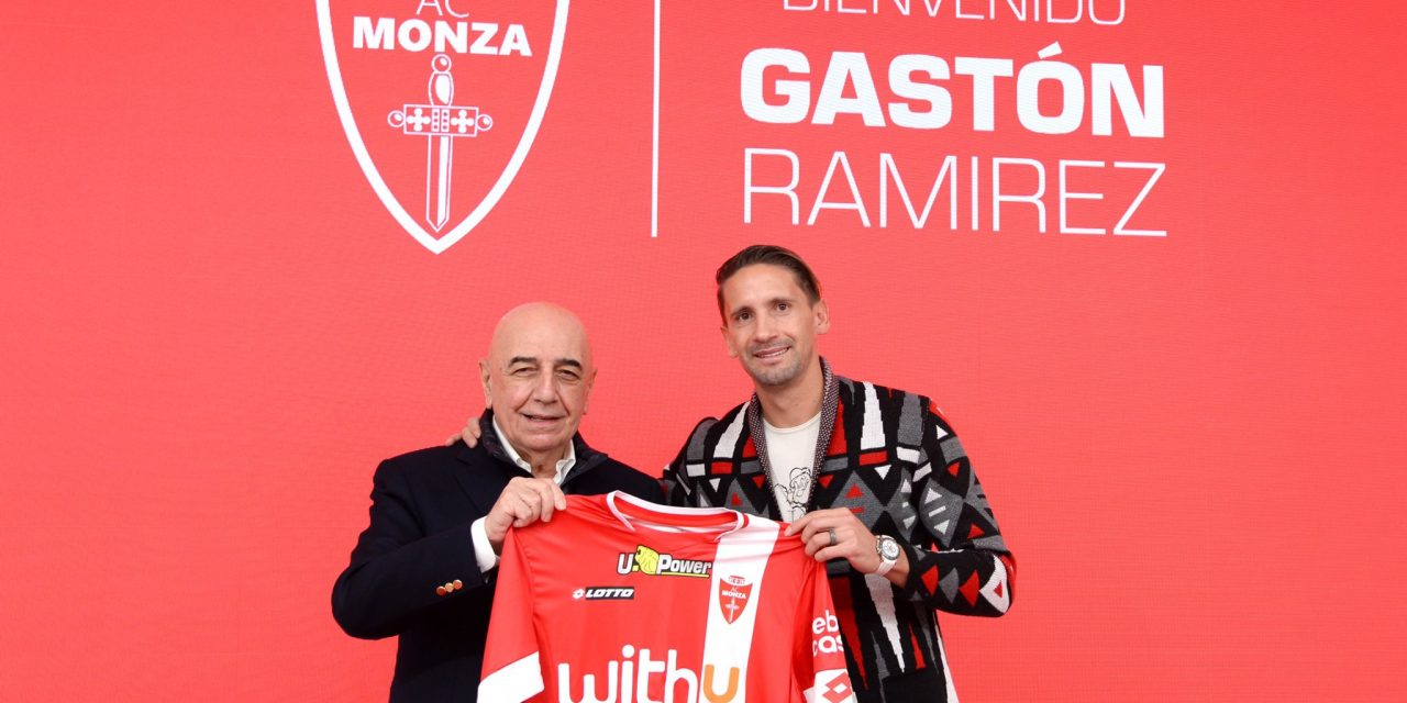Gastón Ramírez fue presentado como jugador de Monza de Italia
