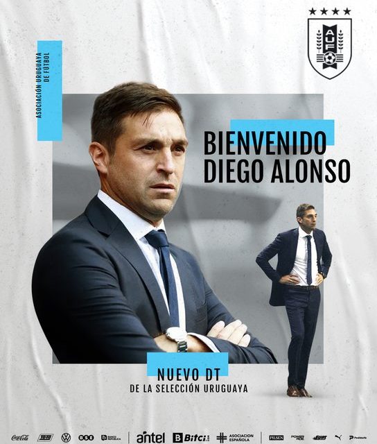 El «Tornado» Diego Alonso es el nuevo entrenador de Uruguay