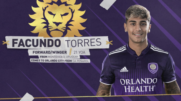 Orlando City hizo oficial la contratación de Facundo Torres