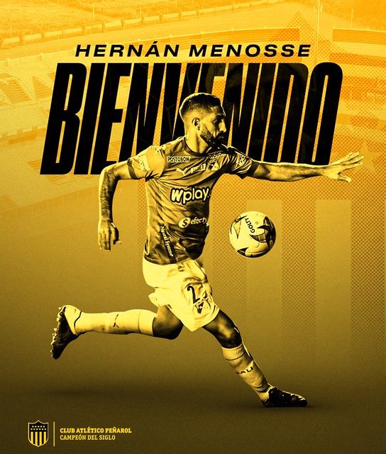 Hernán Menosse fue presentado en Peñarol