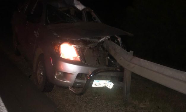 Conductor falleció tras despistar e impactar su camioneta contra el guardarraíl de ruta 26