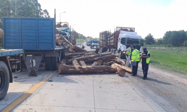 Segundo siniestro de tránsito entre dos camiones en la semana