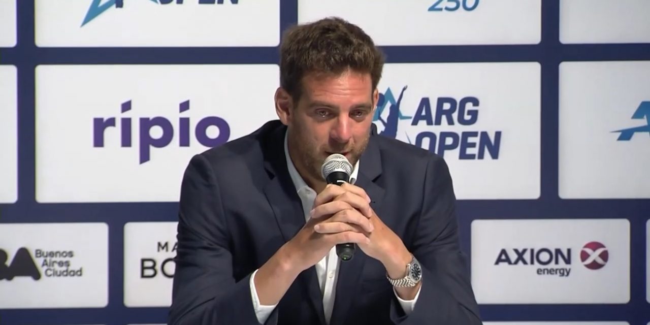 Juan Martín del Potro anunció su inminente retiro del tenis