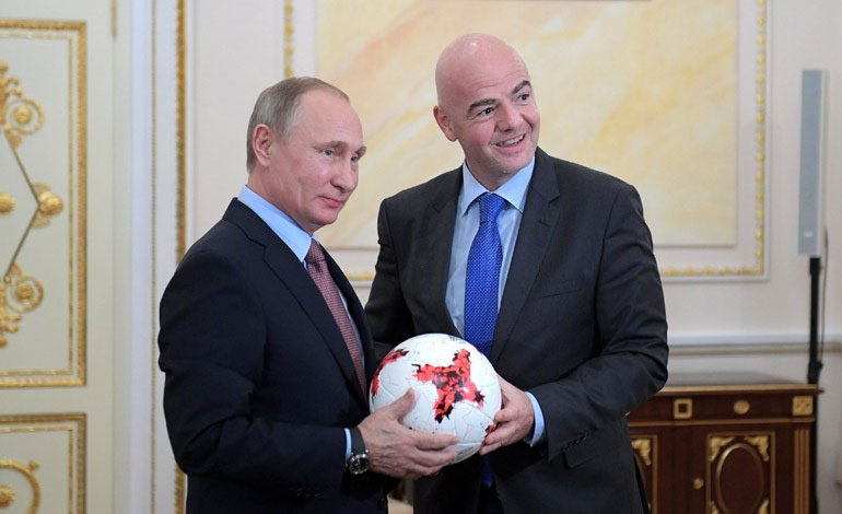 FIFA condenó accionar de Rusia y espera soluciones antes de la repesca europea para Qatar 2022