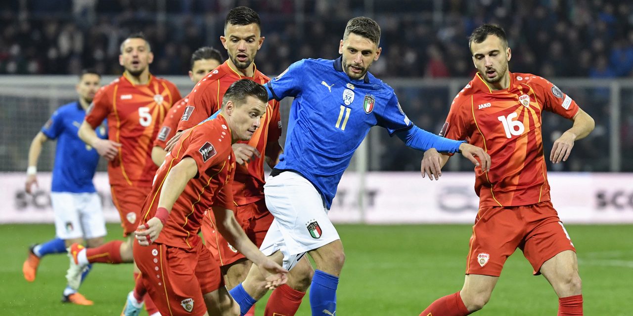 Italia otra vez afuera del mundial tras perder frente a Macedonia del Norte