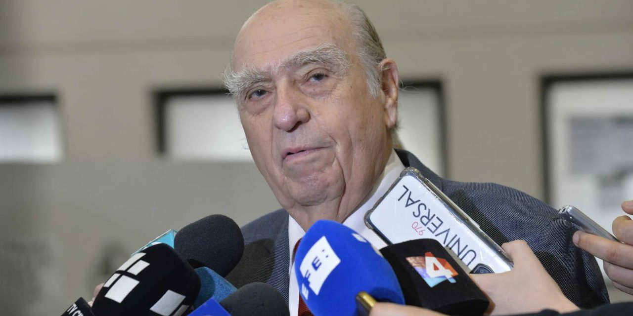 Sanguinetti dijo que la reforma de seguridad social plantea «un régimen más justo y equilibrado»