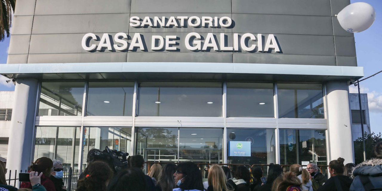 Casa de Galicia: último adiós de los trabajadores y socios de la mutualista