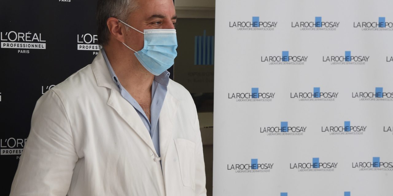 Villar aseguró que «durante un tiempo» seguirá siendo obligatorio el uso de tapabocas en el Hospital de Clínicas