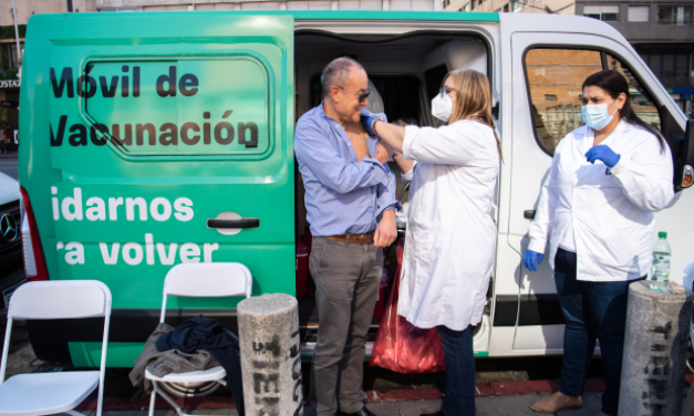 Conozca el cronograma del vacunatorio móvil contra la gripe que recorre Montevideo