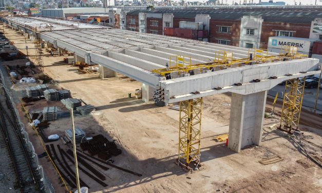 Obra para tren de UPM avanzó 75% con “temas a resolver” en Montevideo y Durazno