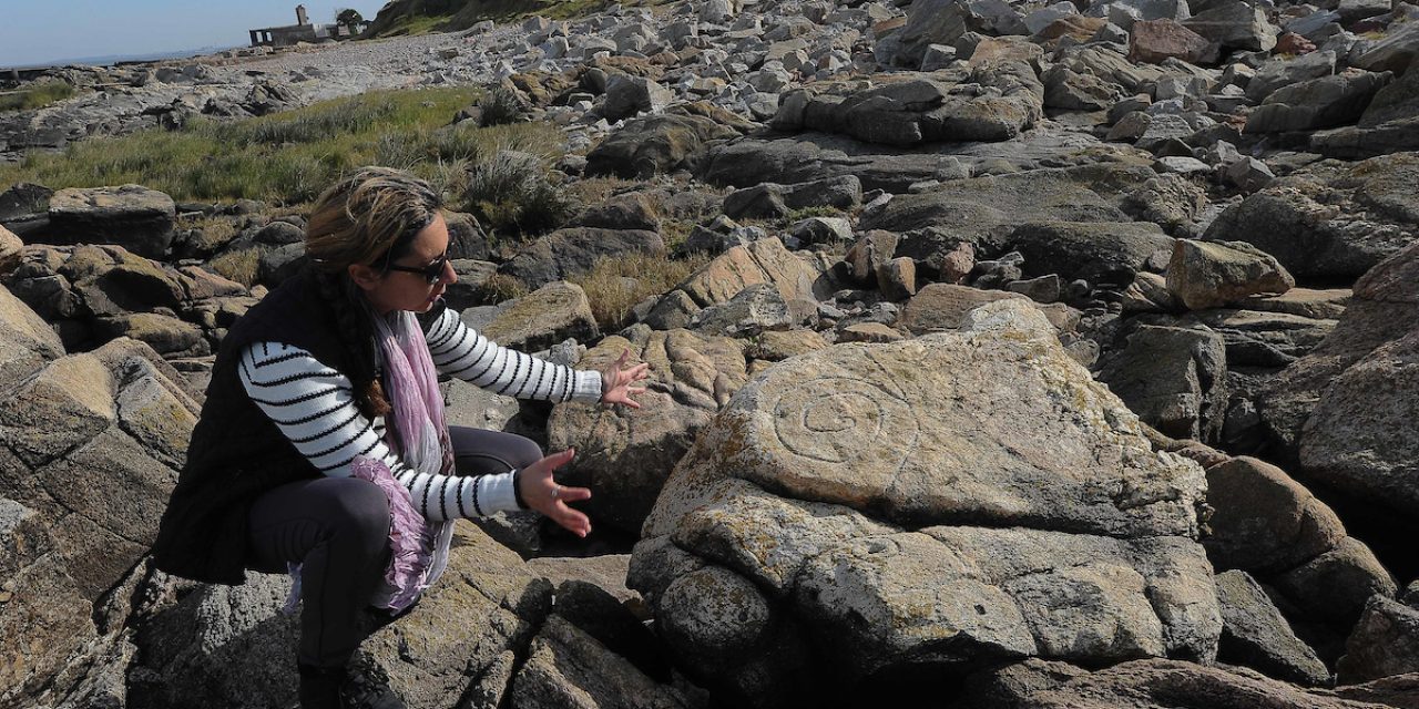 Petroglifos en Montevideo: Ana Gamas, la arqueóloga que investiga tallados en piedra con más de 300 años