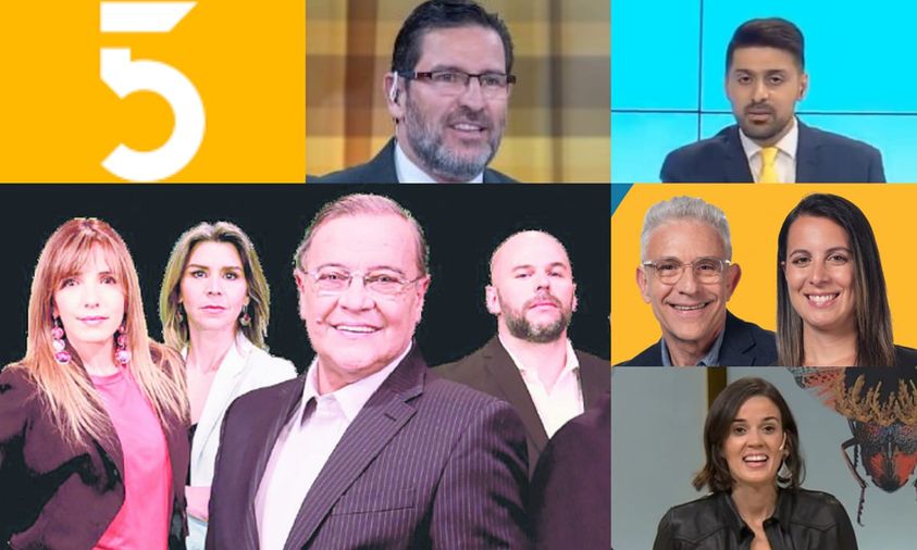 Canal 5 registra los ratings más bajos de la TV uruguaya: ¿Cuánto miden sus programas?