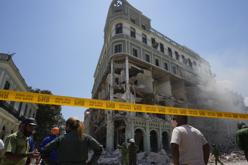 La Habana: las víctimas por la explosión de un hotel elevaron a 25