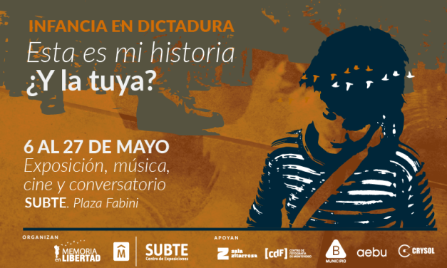 Mes de la memoria: colectivo Memoria en Libertad expone «Infancia en dictadura» en el Subte