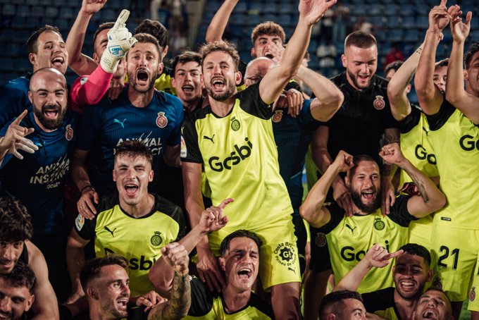 Girona de Stuani y Bueno logró el ansiado retorno a Primera División