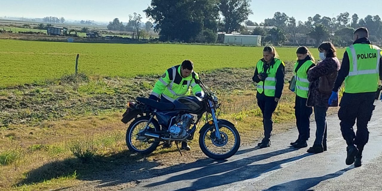 San José: hombre de 82 años caminaba por la ruta y una moto lo mató