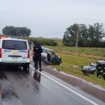 Siniestro de tránsito en Ruta 8 con auto de Presidencia de la República deja tres fallecidos