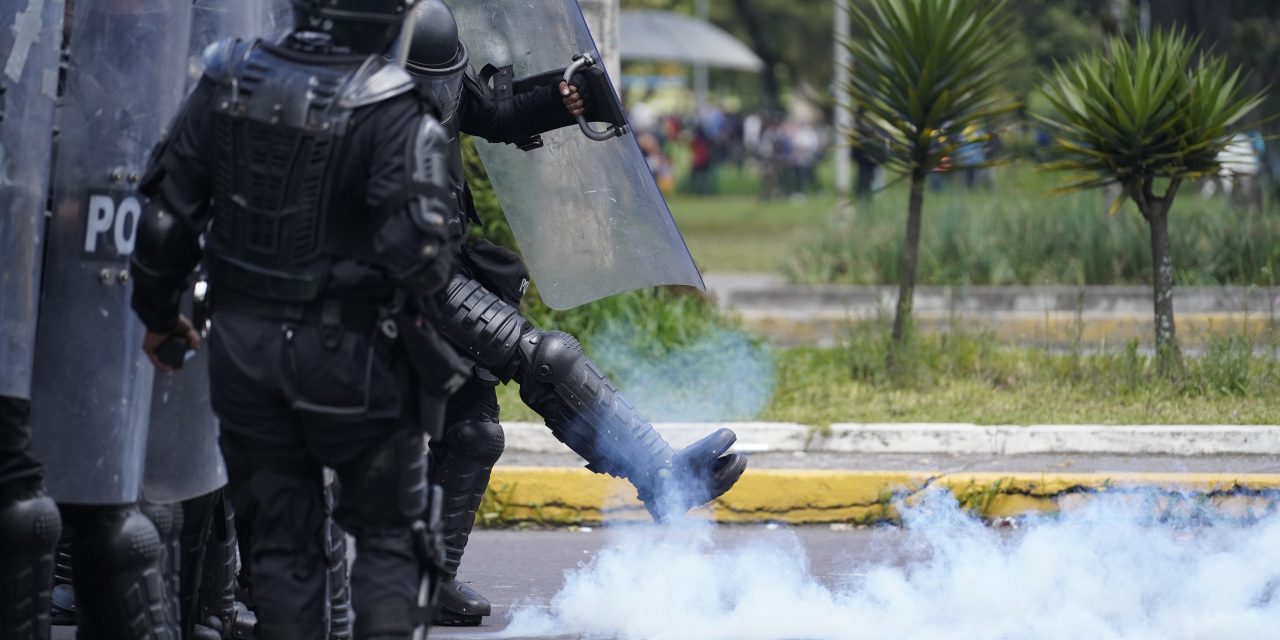 Estado de excepción en Ecuador: «Hay sensación de que la policía está desprotegida», dijo Calderón