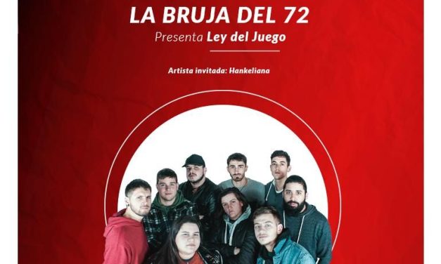 «Ley de juego», La Bruja del 72 presenta oficialmente su disco en el Sodre