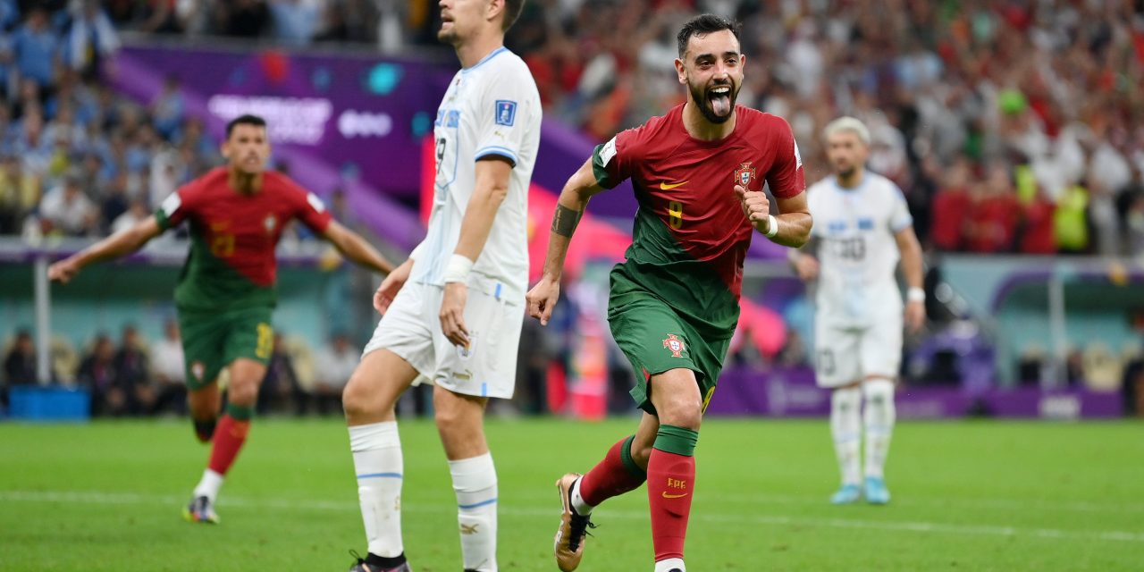 Uruguay no se animó a ser protagonista y reaccionó cuando Portugal hizo el gol